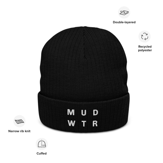 mud-wtr-beanie-a3 ribbed-knit-beanie-black-front-6478f6ebb8db4.png