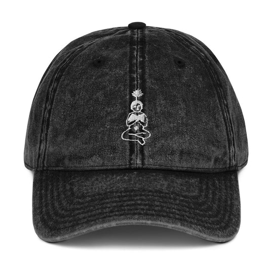 unlearn-relearn-vintage-cotton-cap-h4 vintage-cap-black-front-647546e2e4417.jpg